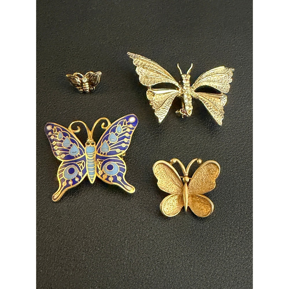 Vintage Brooch Butterfly Sarah Coventry Gerrys Enamel - Picture 1 of 6